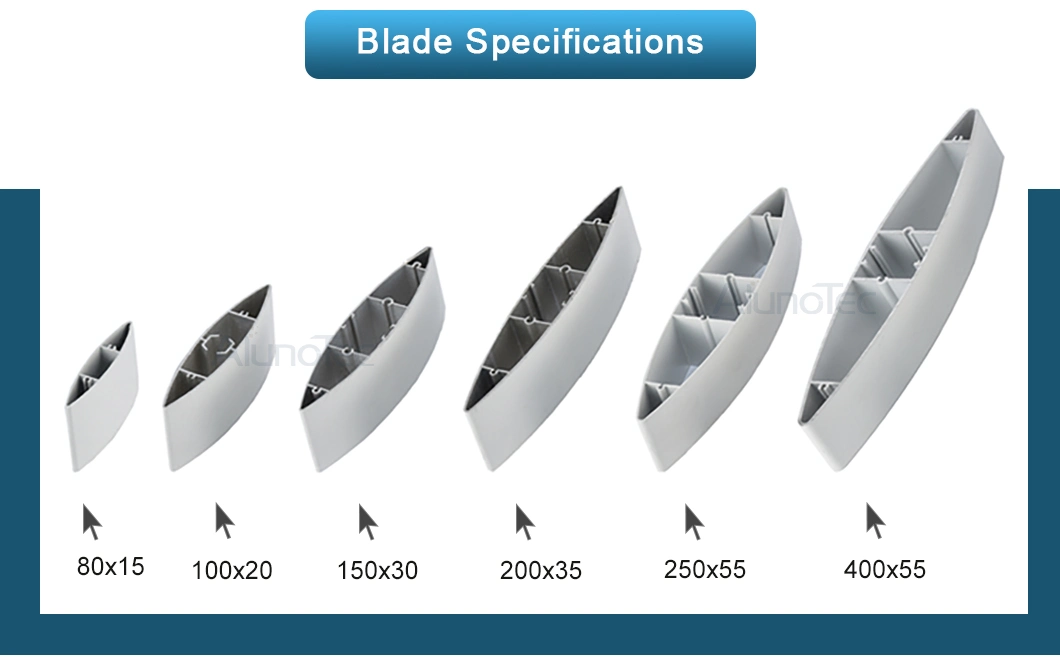 Customized Decorative Wall Aluminium Sun Louver for Building Facades