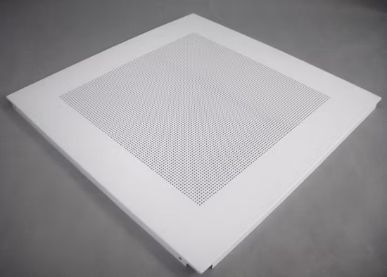 オフィス装飾 OEM の工場価格のための穴があいた金属アルミニウム カウンター トップ